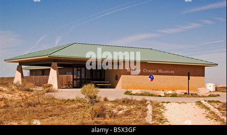 Meteor Crater Museum Odessa Texas USA Stockfoto