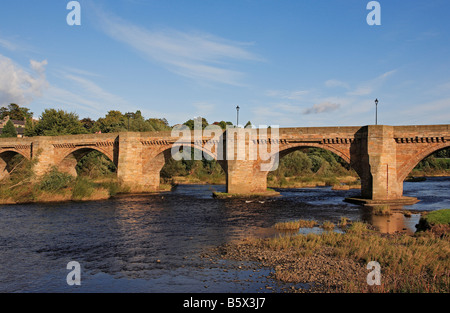 1282 Corbridge Fluss Tyne Northumberland UK Stockfoto