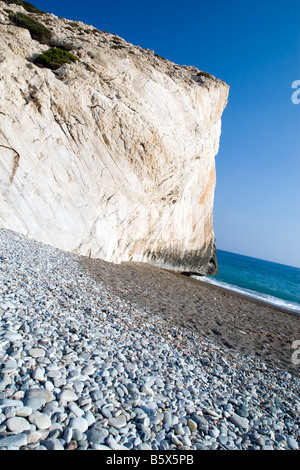 Petra Tou Romiou Aphrodite birhplace Stockfoto