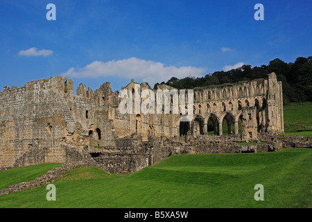 1329 Rievaulx Abtei North Yorkshire Yorkshire UK Stockfoto