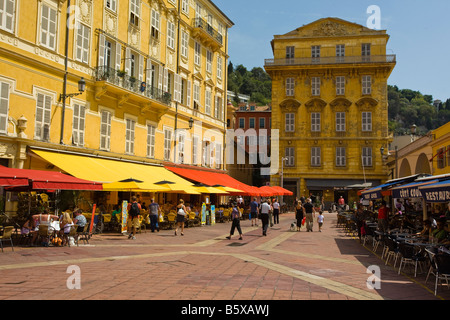 Vielle Ville der Altstadt von Nizza Cote D Azur Frankreich Stockfoto