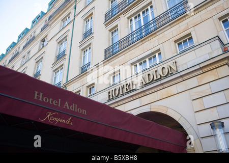 Hotel Adlon Kempinski-Gruppe Stockfoto