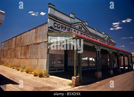 Shops, Outback Australien Stockfoto