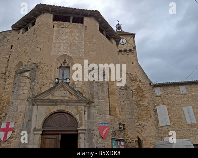 Kirche Mercadiel in Stadt Penne d Agenais viel et Garonne Frankreich Stockfoto