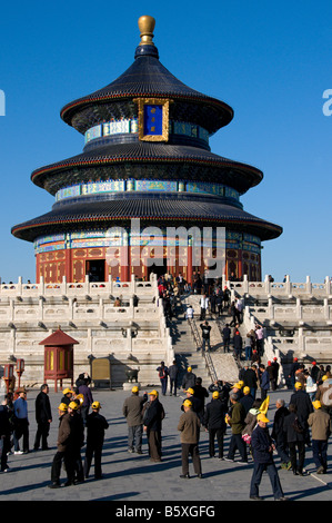 Der Himmelstempel Hall der Gebete für gute Ernten Peking China Stockfoto