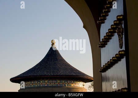 Imperial Gewölbe des Himmels in der Tempel des Himmels Beijing-China Stockfoto