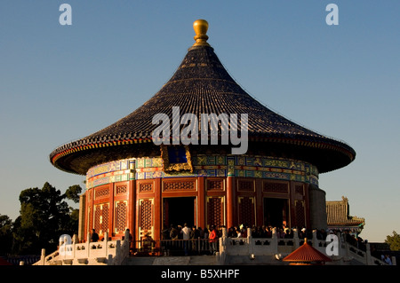 Imperial Gewölbe des Himmels in der Tempel des Himmels Beijing-China Stockfoto