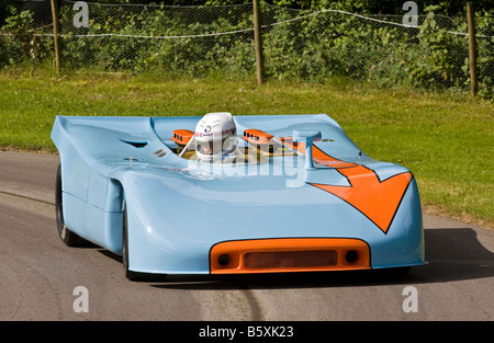 1970-Porsche 908/3 Targa Florio-Konkurrent beim Goodwood Festival of Speed, Sussex, UK Stockfoto