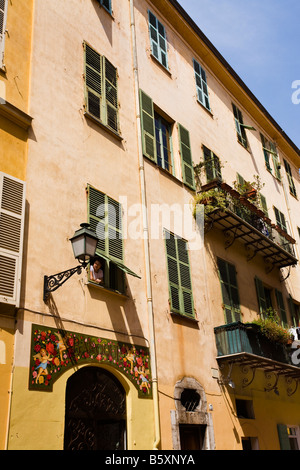 Vielle Ville, der Altstadt von Nizza Cote D Azur Frankreich Stockfoto