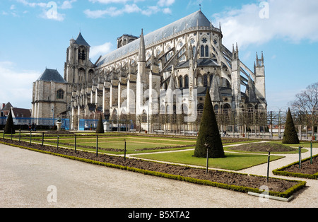 Bourges Kathedrale Frankreich Stockfoto