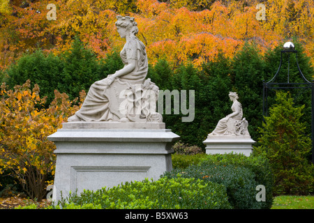 Cylburn Arboretun ist ein Naturschutzgebiet in Baltimore Maryland Stockfoto