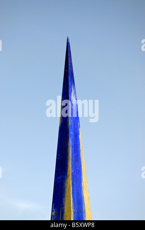 Statue im Skulpturengarten außerhalb Joan Miró Foundation in Barcelona Spanien Stockfoto