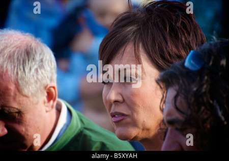 Harry Gration und Christa Ackroyd des Programms BBC s schauen Nord bei der 2008 Great Yorkshire Show Harrogate Yorkshire Stockfoto