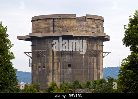 Dem zweiten Weltkrieg Flakturm in Wien, Österreich Stockfoto