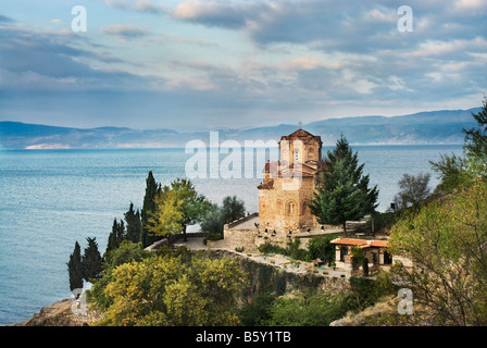 Lake Ohrid Mazedonien Stockfoto