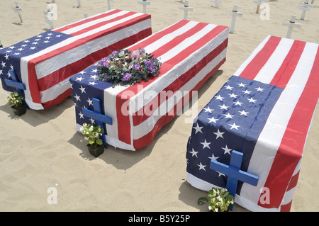 Arlington-West am Santa Monica Beach, 26. Mai 2008 Stockfoto