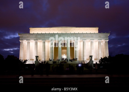 Lincoln Memorial-Washington D.C. Stockfoto