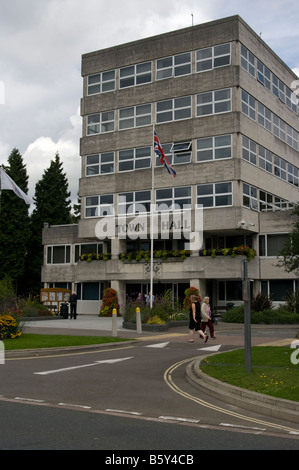 Crawley Town Hall West Sussex Stockfoto