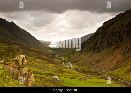 Wales, Pass von Llanberis Stockfoto