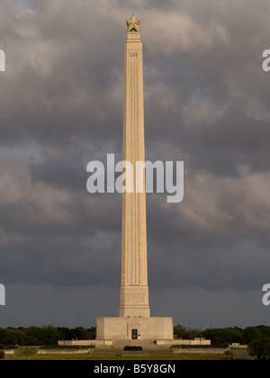 San Jacinto Monument und Schlachtfeld Stockfoto