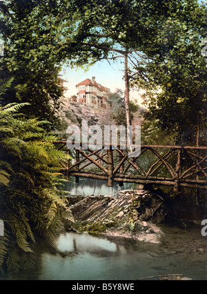 Groudle Glen und Hotel, Isle of Man, England Stockfoto