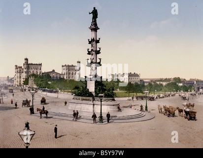 Nordbahnhof (Imperial und Royal Northern Railway Station), Wien Stockfoto