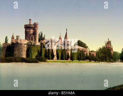 Laxenburg Burgen, Wien, Österreich Stockfoto