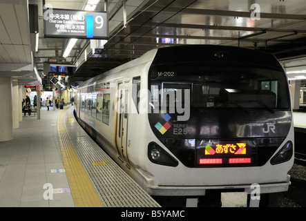 Der azusa Zug, Tokyo, JP Stockfoto
