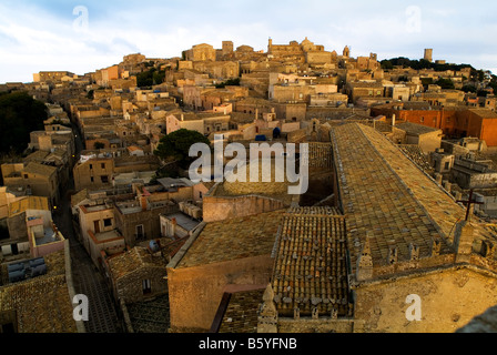 Erice Dorf in Sizilien - Italien Stockfoto