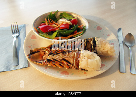 Seafood-Dinner Stockfoto