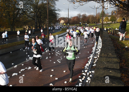 Leeds Abtei Dash 2008 Stockfoto