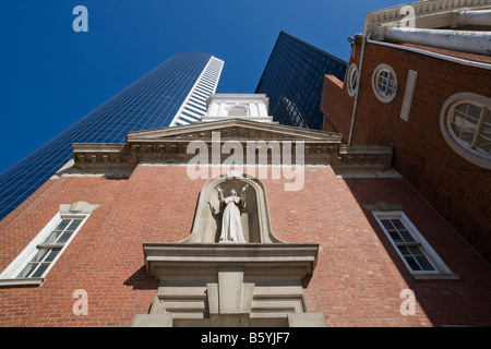 Der Schrein des Elizabeth Ann Seton im Financial District in New York City USA Stockfoto