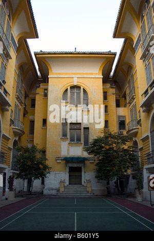 Der Innenhof des Ho-Chi-Minh-Stadt Fine Arts Museum Stockfoto