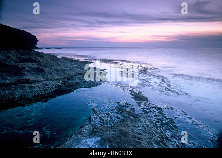 Argentiera Küste in der Nähe von Alghero Sardinien Italien Stockfoto