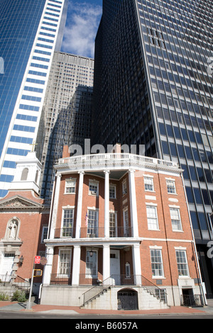 Der Schrein des Elizabeth Ann Seton im Financial District in New York City USA Stockfoto
