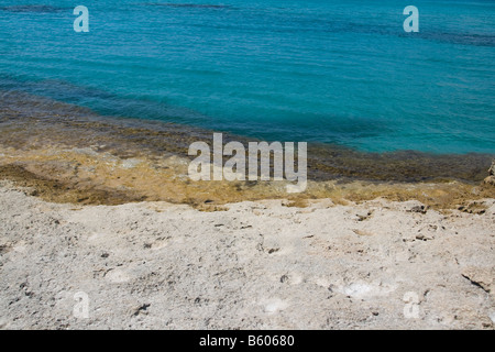 Firiplaka Strand Milos Insel Kykladen Griechenland Stockfoto