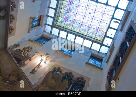 Casa Amattler entworfen von Gaudi am Passeig de Gràcia Straße in Gracia Viertel von Barcelona Spanien Europa Stockfoto