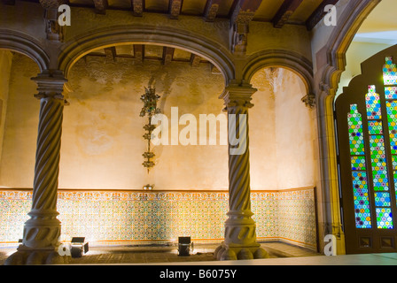 Casa Amattler entworfen von Gaudi am Passeig de Gràcia Straße in Gracia Viertel von Barcelona Spanien Europa Stockfoto