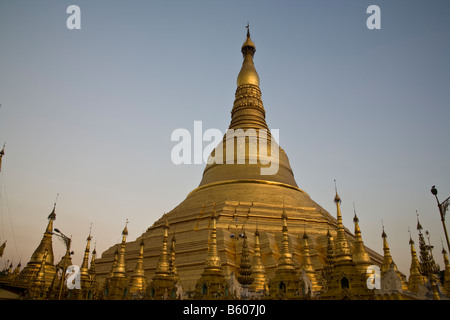 Shwedagon Pagode Pagode buddhistischen Tempel Rangun Myanmar Burma Asien Stockfoto
