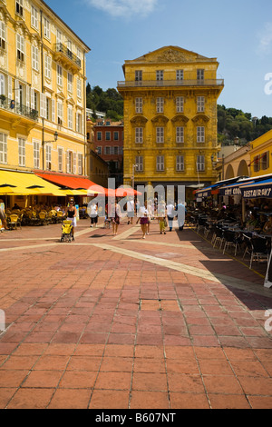 Vielle Ville der Altstadt von Nizza Cote D Azur Frankreich Stockfoto