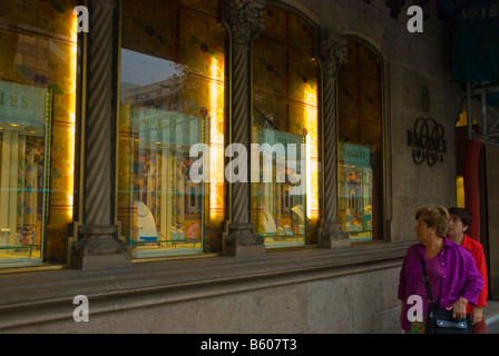 Casa Amattler entworfen von Gaudi am Passeig de Gràcia Straße in Gracia Viertel von Barcelona Spanien Europa Stockfoto