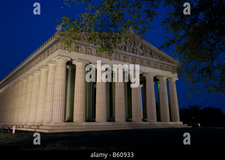 Parthenon Replik in Nashville, Tennessee, USA Stockfoto