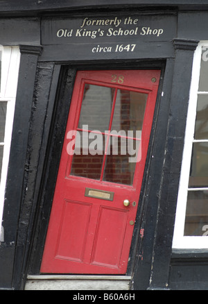 Galerie, ehemals "alte König Schule Shop, Canterbury, Kent, England Stockfoto