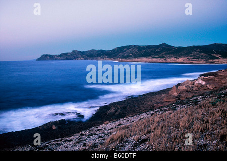 Argentiera Küste in der Nähe von Alghero Sardinien Italien Stockfoto