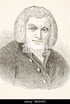 Edward Thurlow, 1. Baron Thurlow, 1731-1806.  Britischer Jurist Tory Politiker und Lordkanzler Stockfoto