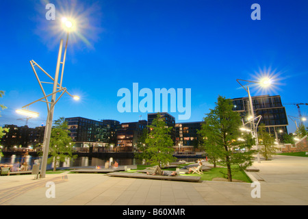 Die Marco-Polo-Terrassen im Stadtteil HafenCity Hamburg Stockfoto