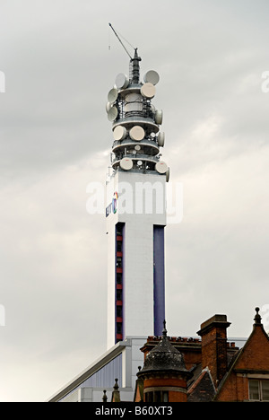 der Bt Tower in birmingham Stockfoto