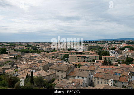 Ansichten der Stadt Carcassonne in Südfrankreich Stockfoto