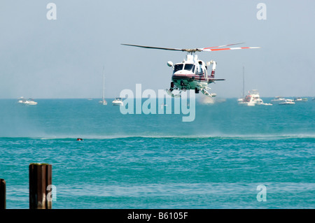 Rettung Hubschrauber - Bell 205/Huey - Chicago Fire Department Stockfoto