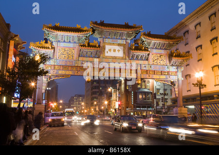 Freundschaft Bogen Chinatown Washington D.C. USA Stockfoto